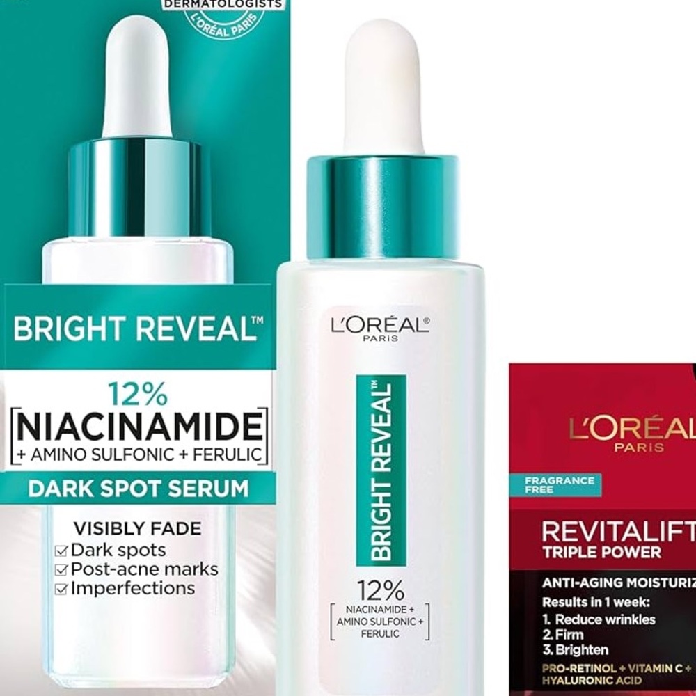L’Oréal Paris Bright Reveal Dark Spot Serum & Broad Spectrum Daily SPF 50 Lotion - Picture 5 of 16